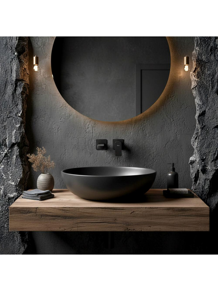 Baterie lavoar incastrata REA Arlo negru [4]