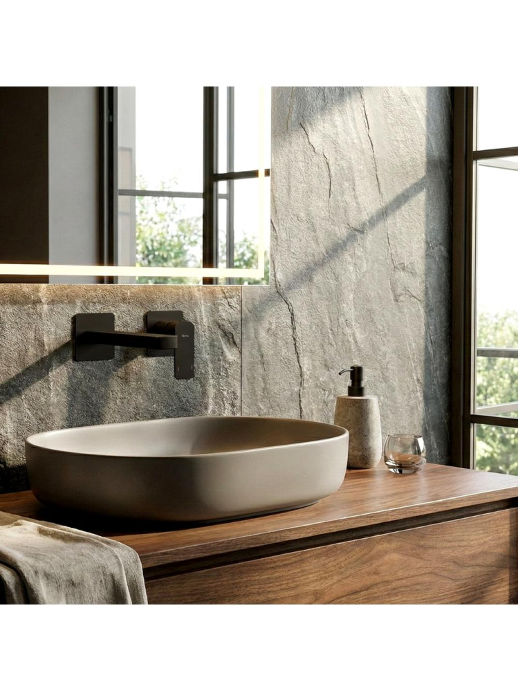 Baterie lavoar incastrata REA Arlo negru [5]