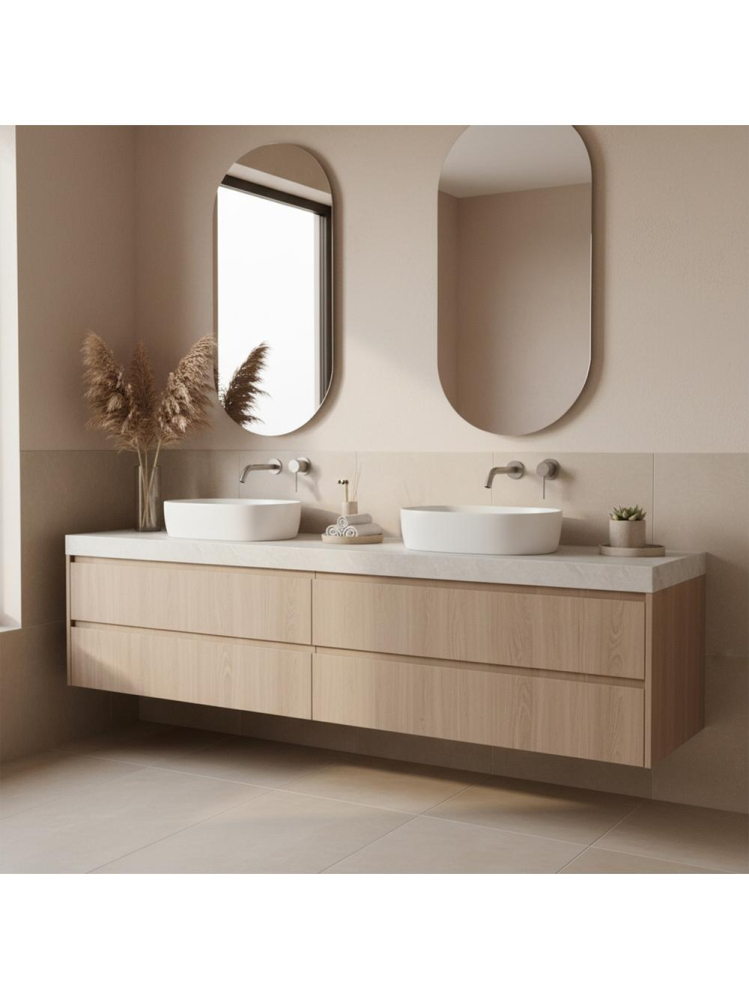 Baterie lavoar incastrata Rea Clif crom periat [5]