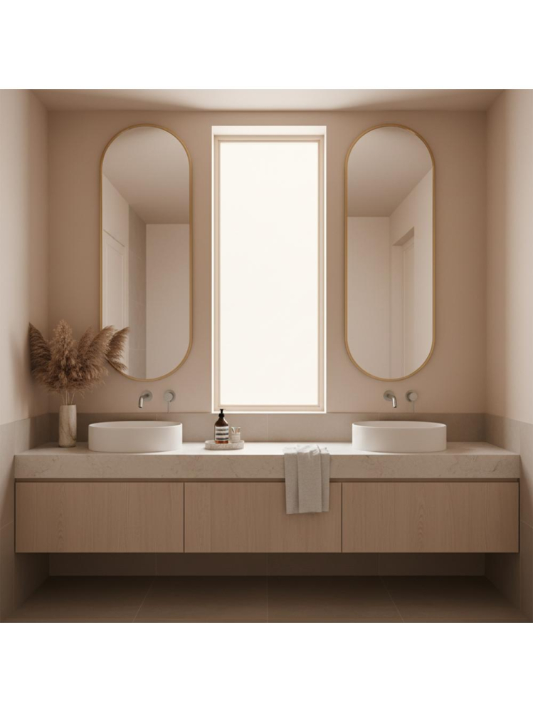 Baterie lavoar incastrata Rea Clif crom periat [3]