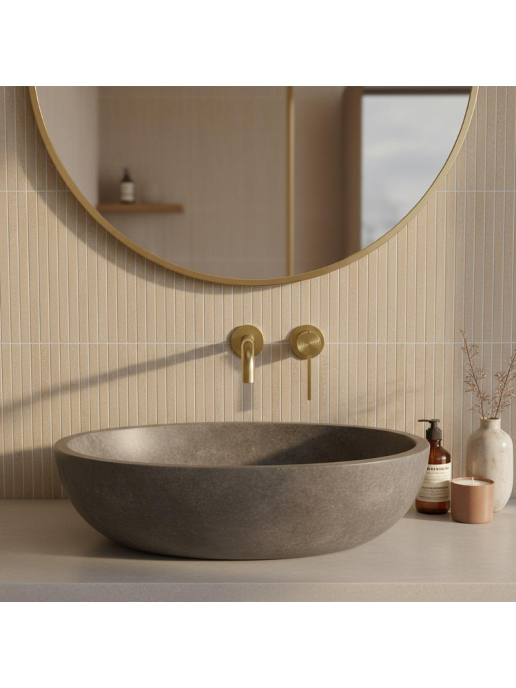 Baterie lavoar incastrata Rea Foster auriu periat [5]