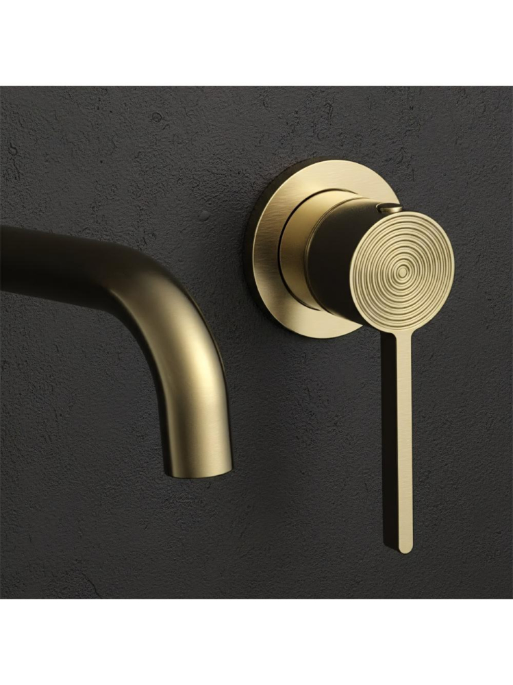 Baterie lavoar incastrata Rea Foster auriu periat [2]