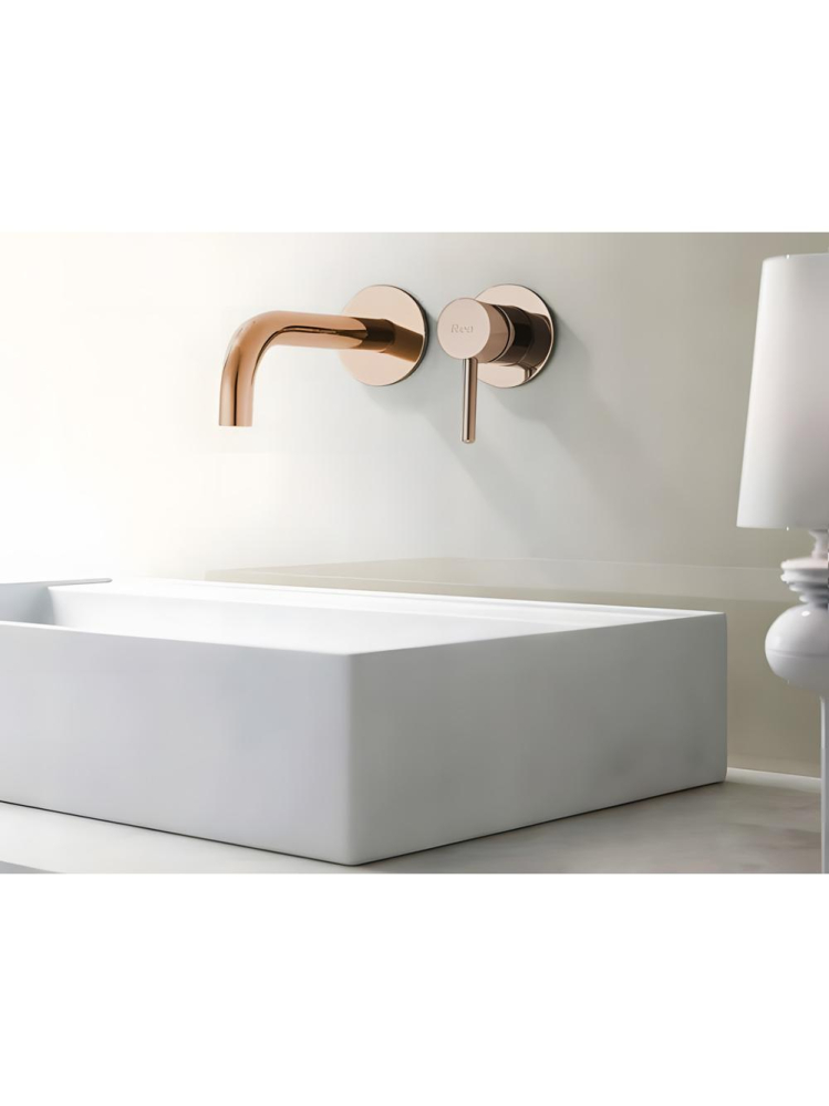 Baterie lavoar incastrata Rea Lungo + BOX cupru [3]