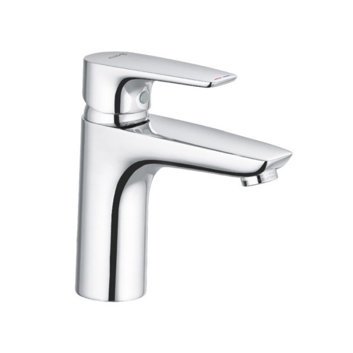 Baterie lavoar Kludi, Pure & Solid, fără ventil, 100 mm, crom [1]