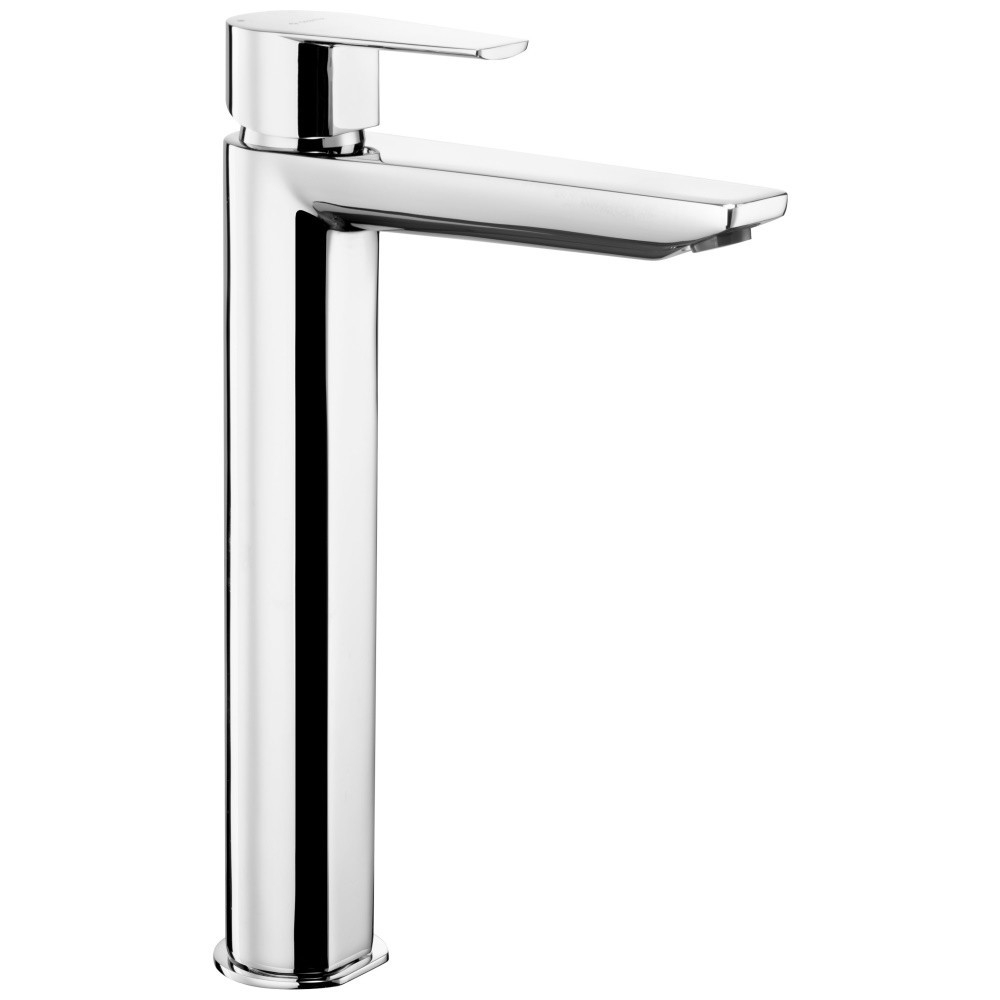 Baterie lavoar monocomanda Deante Agawa crom cu pipa fixa [1]
