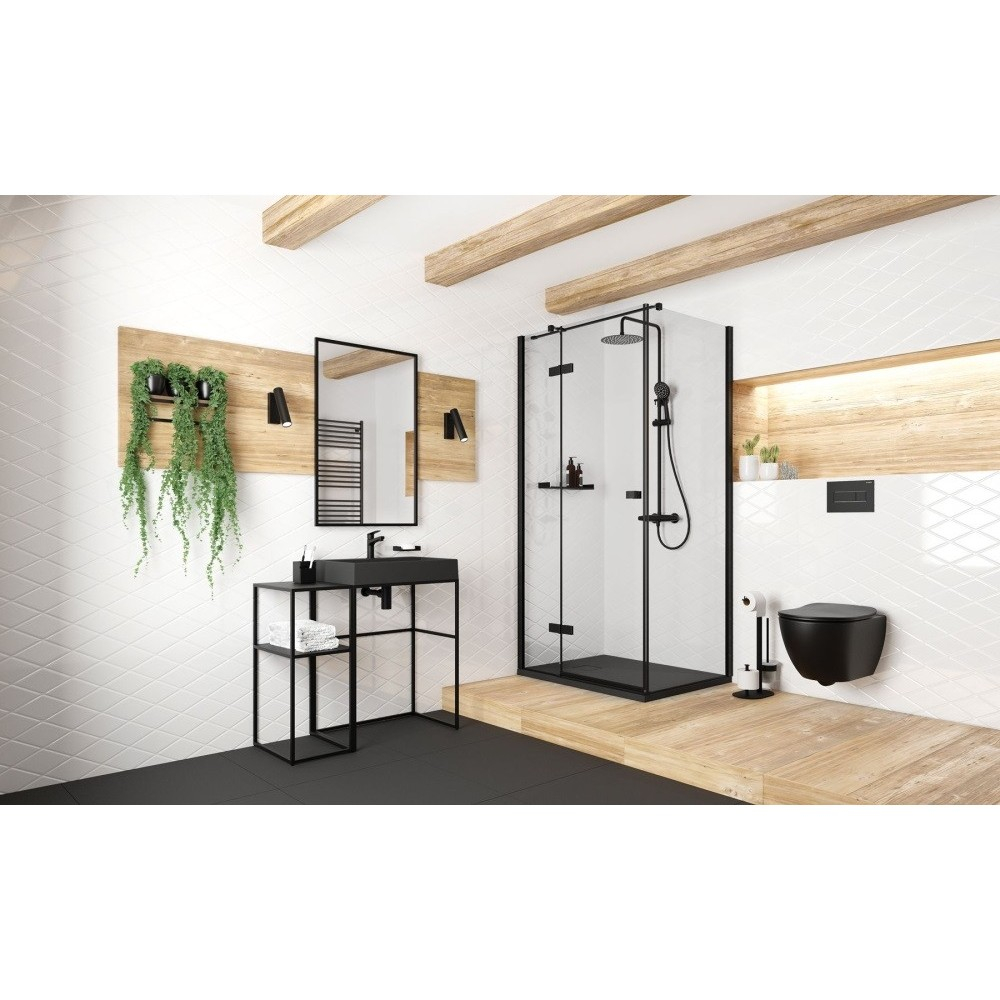 Baterie lavoar monocomanda Deante Jasmin negru [3]