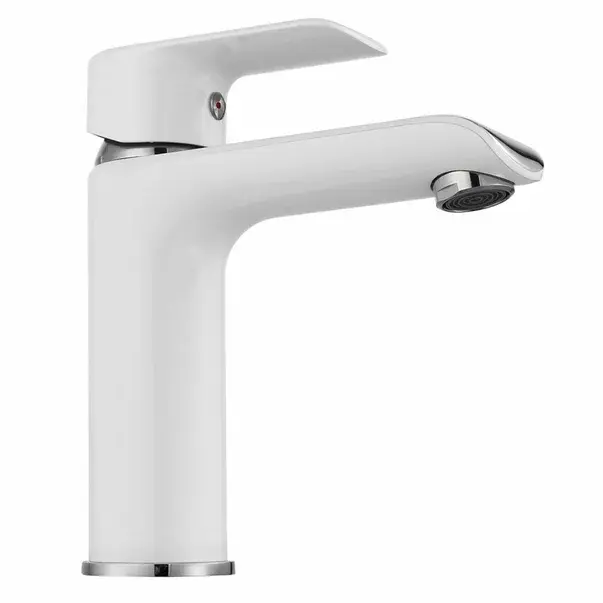 Baterie lavoar Rea Bloom monocomanda alb - crom [5]