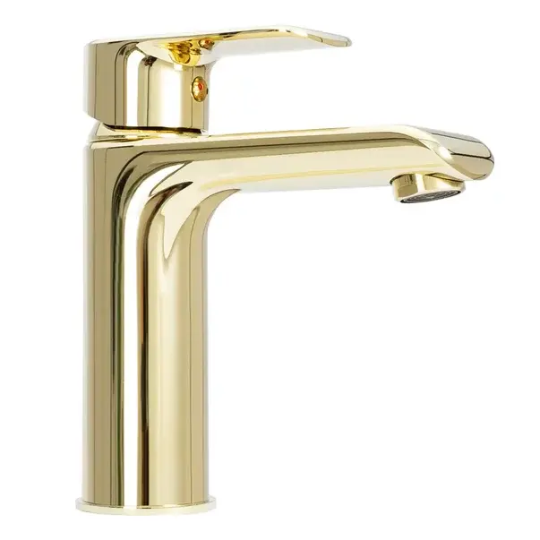Baterie lavoar Rea Bloom monocomanda auriu [4]