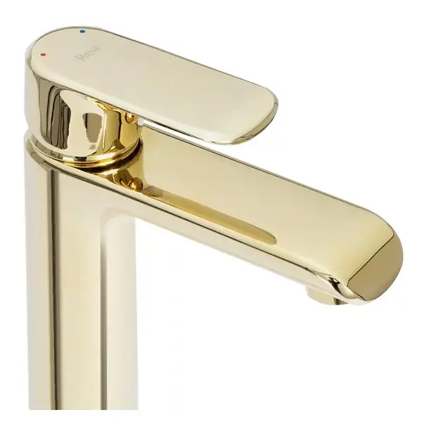 Baterie lavoar Rea Bloom monocomanda auriu [5]