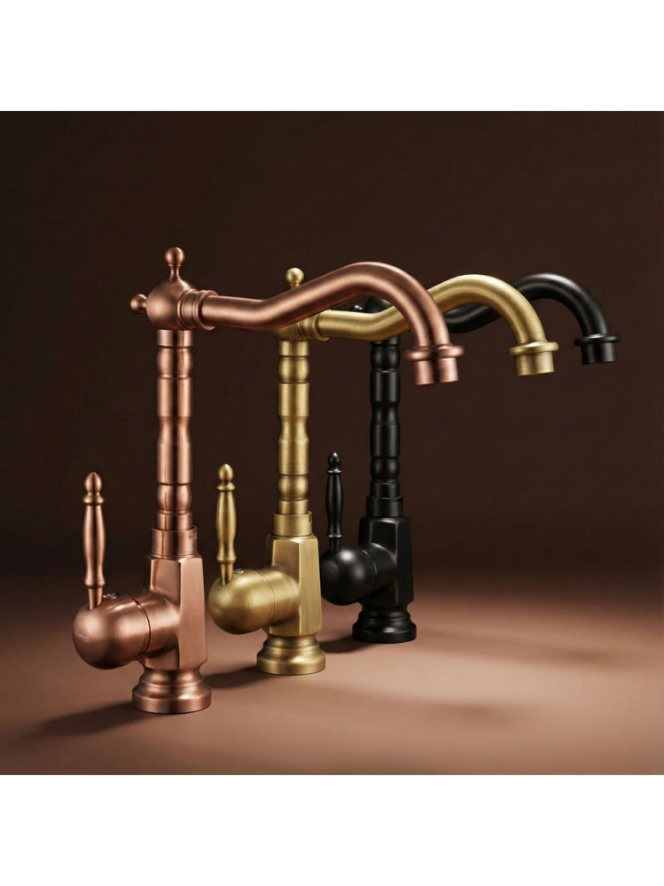 Baterie lavoar Rea Bona cupru periat  [7]