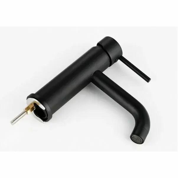 Baterie lavoar Rea Lungo negru mat [6]