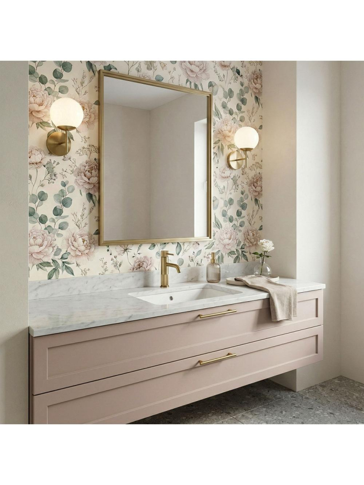 Baterie lavoar Rea Lungo Stripe auriu periat  [11]