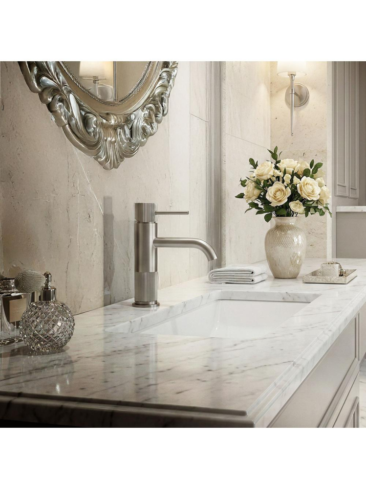 Baterie lavoar Rea Lungo Stripe crom periat [3]