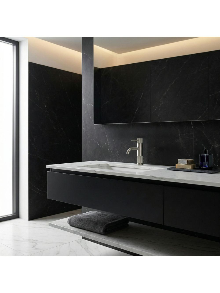 Baterie lavoar Rea Lungo Stripe crom periat [8]