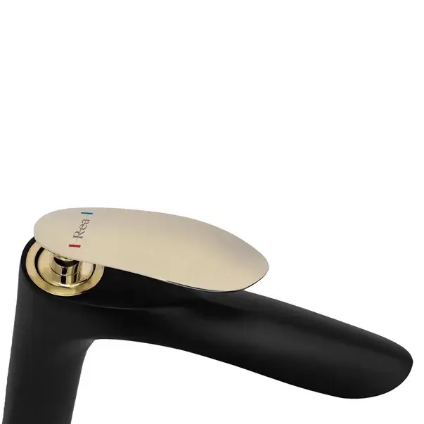 Baterie lavoar Rea Orbit negru - auriu mat/lucios [4]