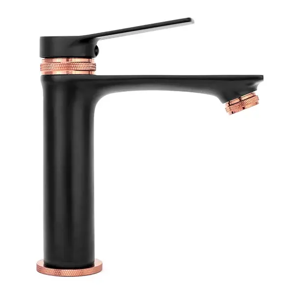 Baterie lavoar Rea Viral negru - rose gold mat [6]