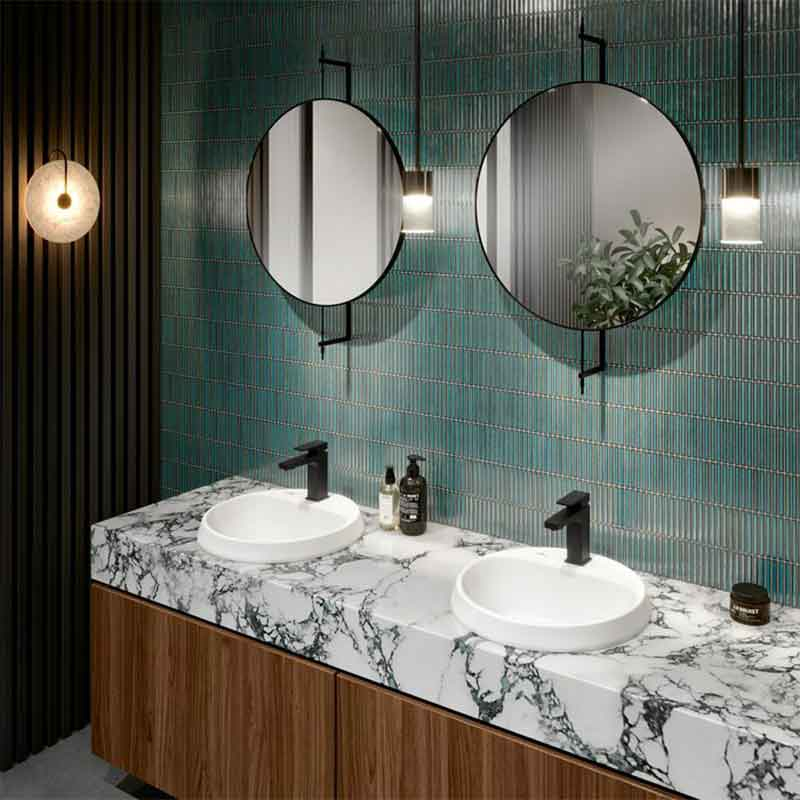 Baterie lavoar Villeroy & Boch, Architectura Square, fără ventil, negru mat [11]