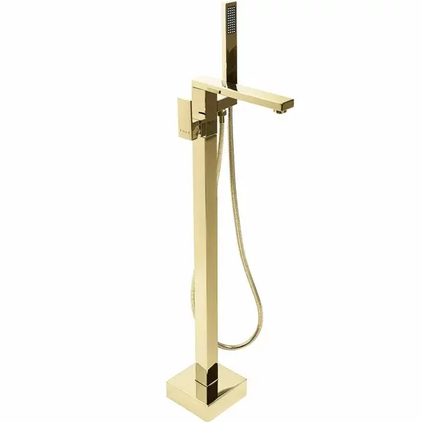 Baterie monocomanda pentru cada freestanding auriu Rea Tery [1]