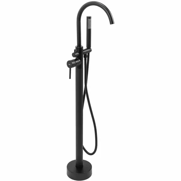 Baterie monocomanda pentru cada freestanding negru Rea Clark [1]