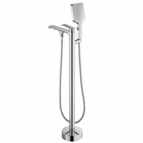 Baterie monocomanda pentru cada freestanding periat Rea Clark [3]