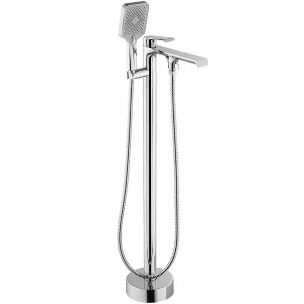Baterie monocomanda pentru cada freestanding periat Rea Clark [1]