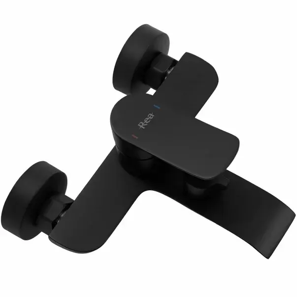 Baterie monocomanda pentru cada negru mat Rea Dart [3]