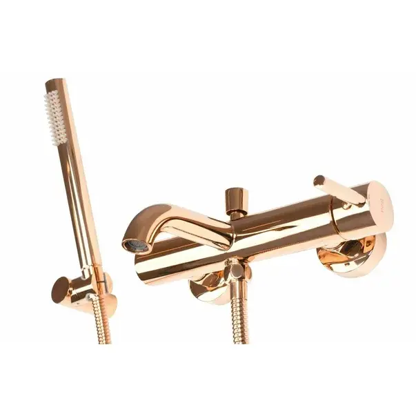 Baterie monocomanda pentru cada rose gold Rea Lungo [6]