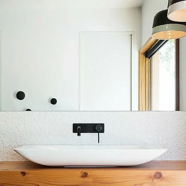 Baterie negru mat lavoar incastrata Rea Viva corp ingropat inclus [5]