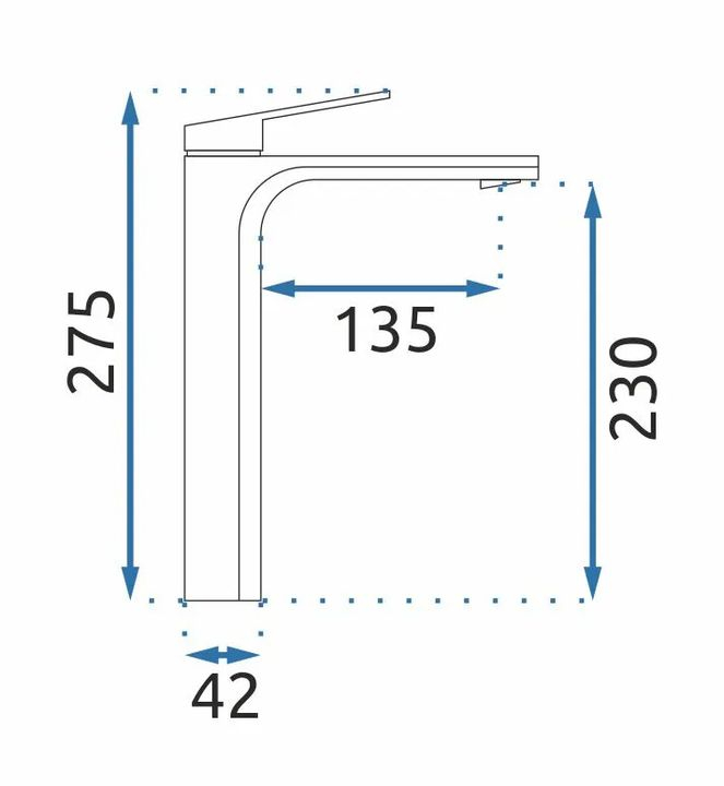 Baterie pentru baie Rea Marco Gun gri [4]