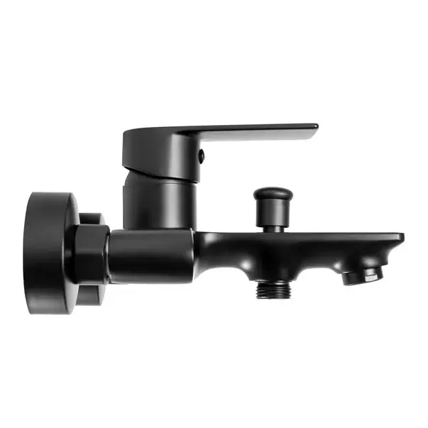 Baterie pentru cada cu set de dus Rea Mayson negru mat [3]