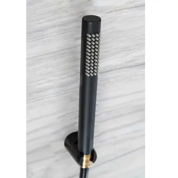 Baterie pentru cada cu set de dus Rea Salto negru - auriu [5]