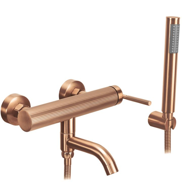 Baterie pentru cadă REA Argon cupru periat [1]