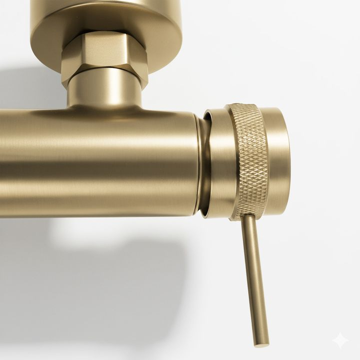 Baterie pentru cada Rea Lungo Grip auriu periat [2]