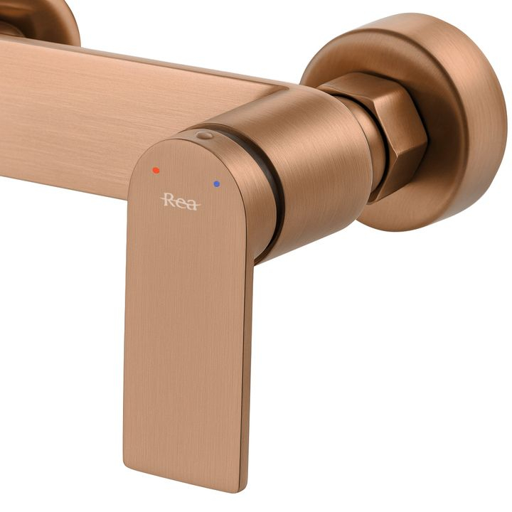 Baterie pentru cadă REA STORM cupru periat [2]