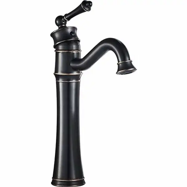 Baterie pentru lavoar pe blat Rea Vintage negru [1]