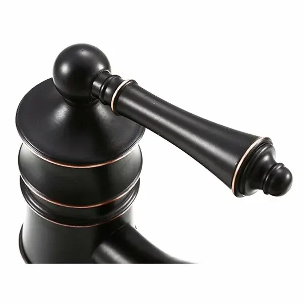 Baterie pentru lavoar pe blat Rea Vintage negru [3]