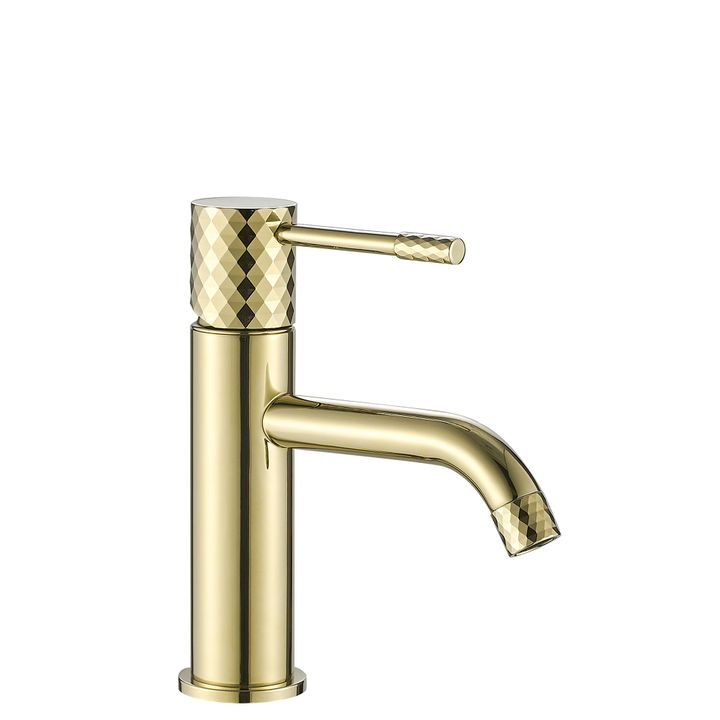 Baterie pentru lavoar Rea Lungo Diamond auriu [1]