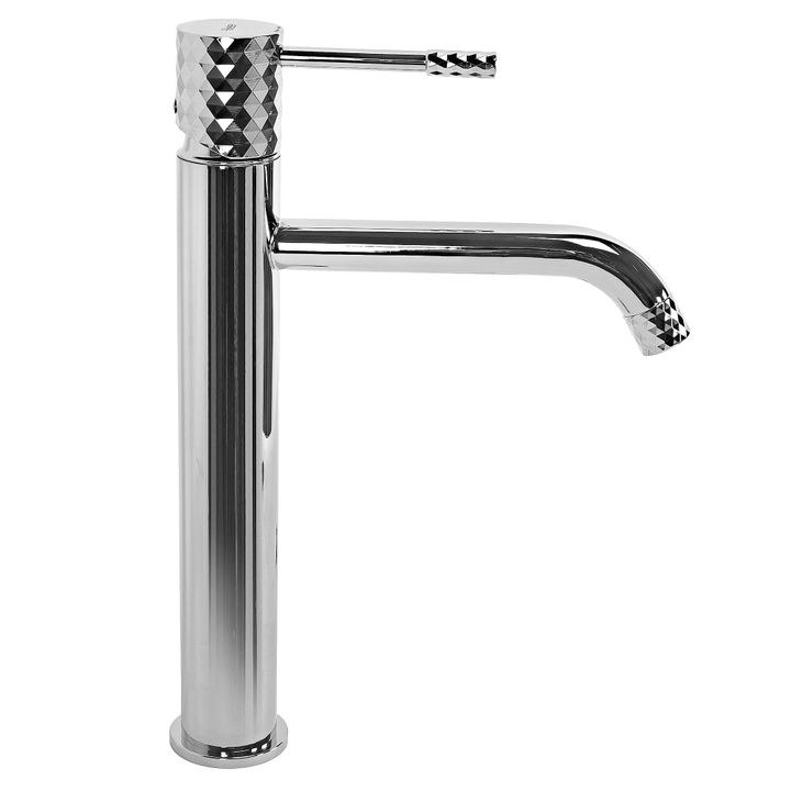 Baterie pentru lavoar Rea Lungo Diamond crom [5]