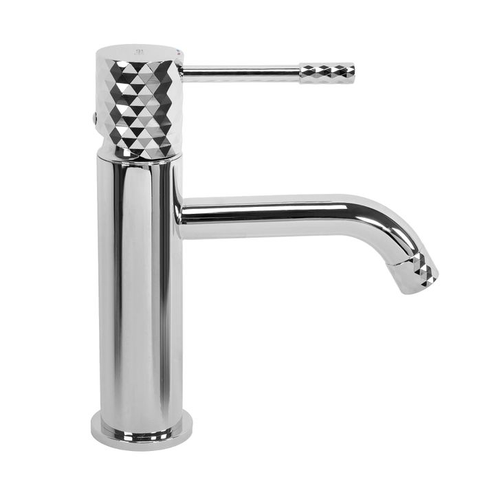 Baterie pentru lavoar Rea Lungo Diamond crom [4]
