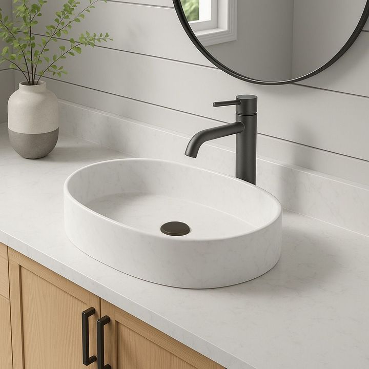 Baterie pentru lavoar Rea Lungo titan [6]