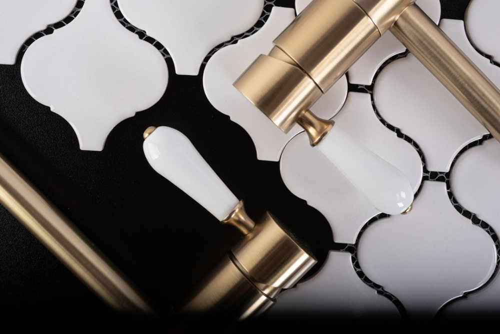 Baterie pentru lavoar Rea Serra BLACK negru mat [8]