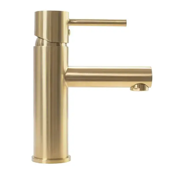Baterie pentru lavoar Rea Tess Light auriu periat [4]