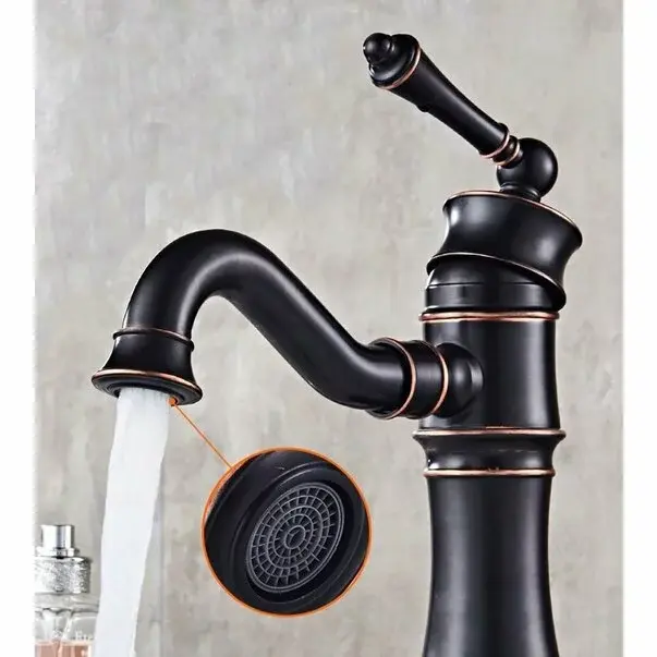 Baterie pentru lavoar Rea Vintage negru [5]