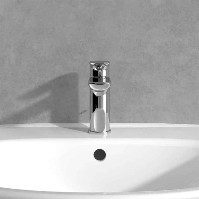 Baterie pentru lavoar Villeroy&Boch, O.Novo 100, fara ventil, crom [5]