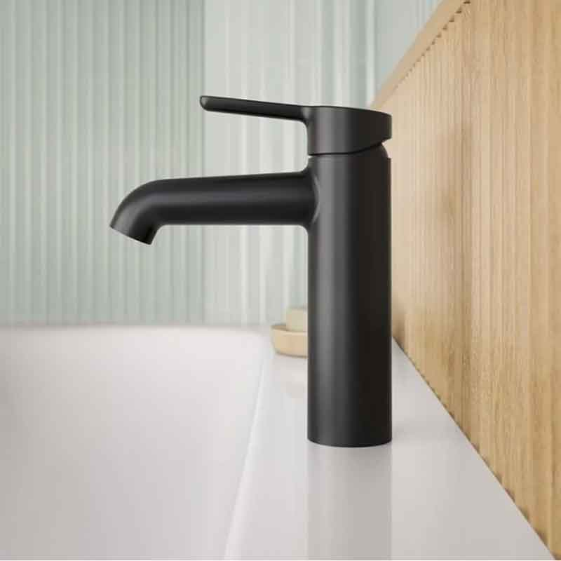 Baterie pentru lavoar Villeroy&Boch, Skyla 115, fără ventil, negru mat [2]