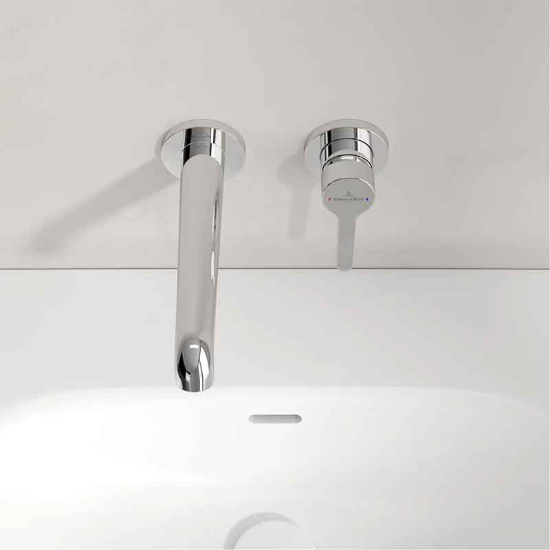 Baterie pentru lavoar Villeroy&Boch, Skyla, montaj încastrat, crom [6]