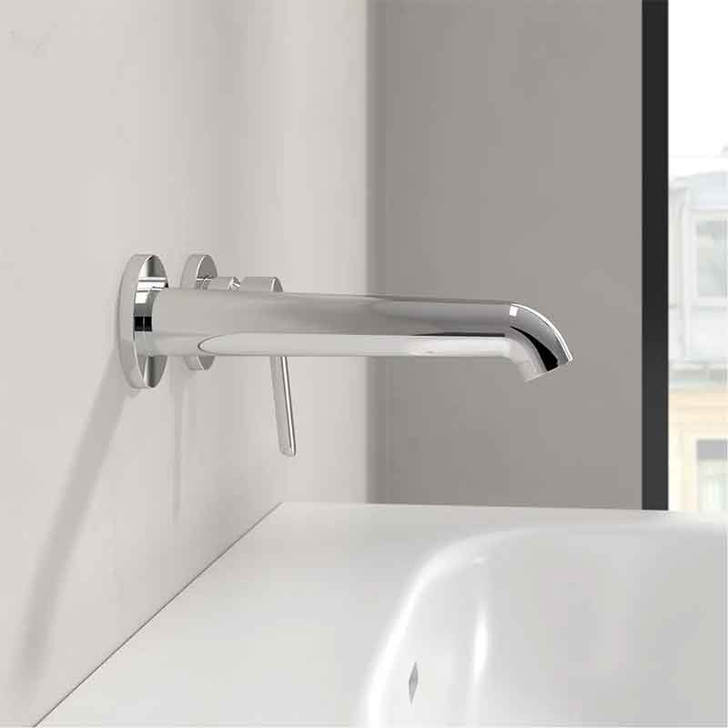 Baterie pentru lavoar Villeroy&Boch, Skyla, montaj încastrat, crom [4]