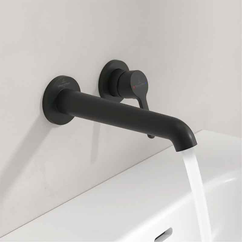 Baterie pentru lavoar Villeroy&Boch, Skyla, montaj încastrat, negru mat [3]