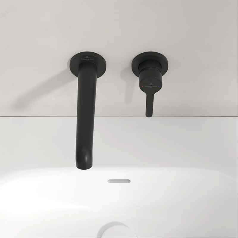 Baterie pentru lavoar Villeroy&Boch, Skyla, montaj încastrat, negru mat [5]