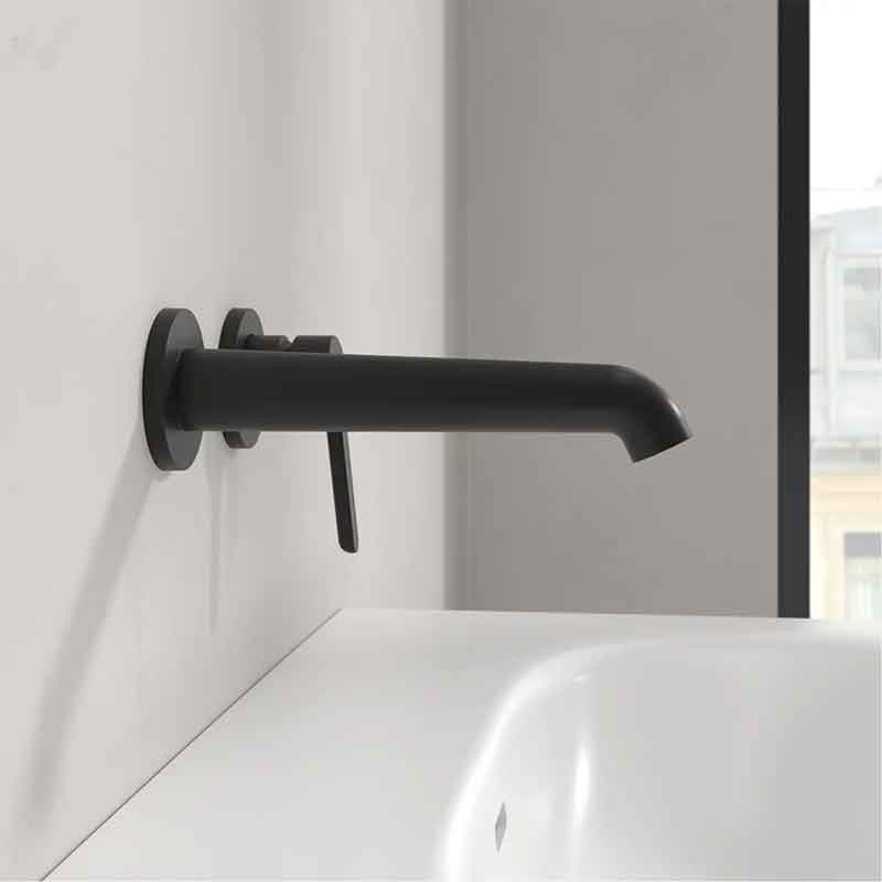 Baterie pentru lavoar Villeroy&Boch, Skyla, montaj încastrat, negru mat [4]